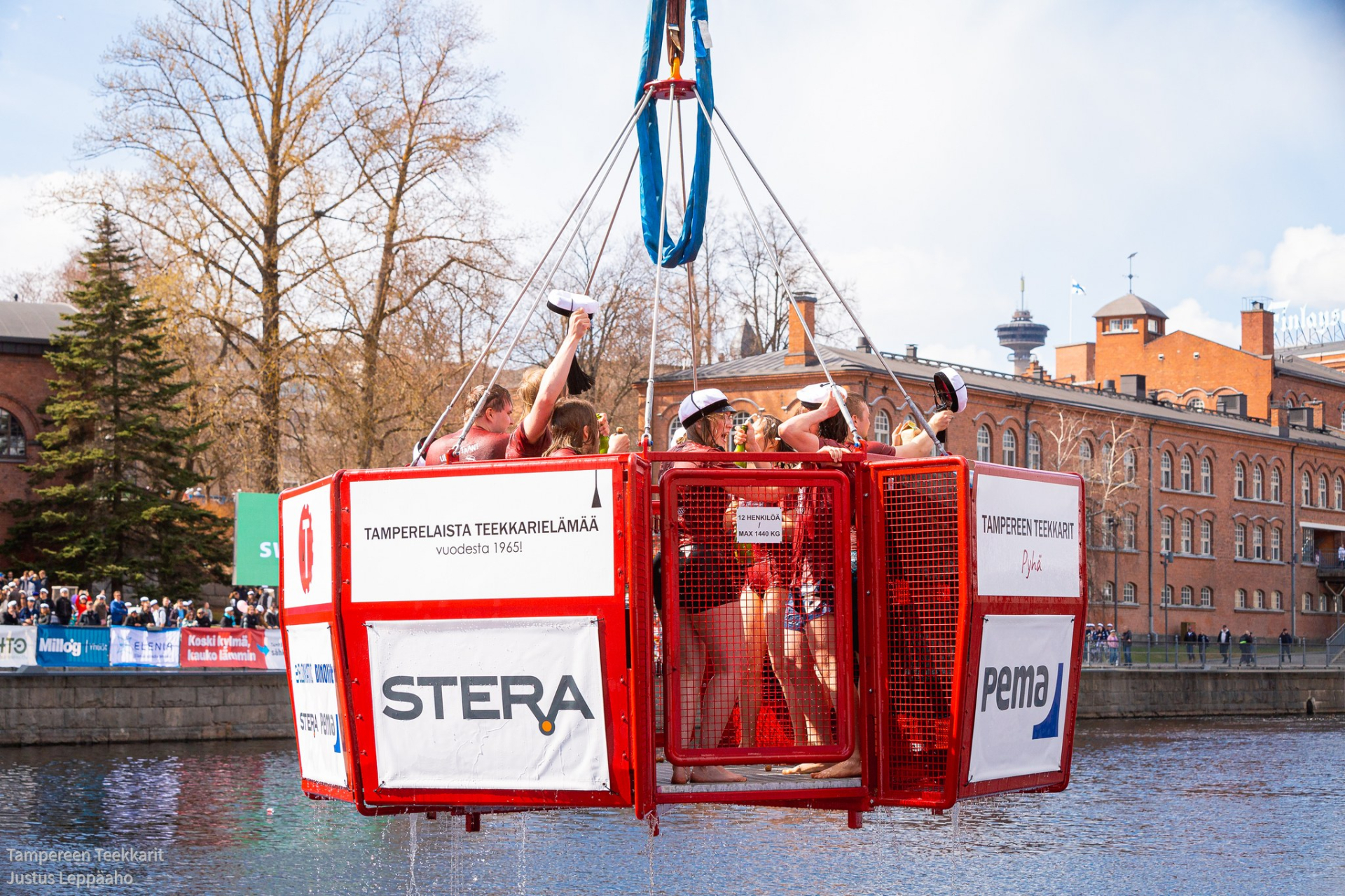 Stera mukana Tampereen teekkarivapussa