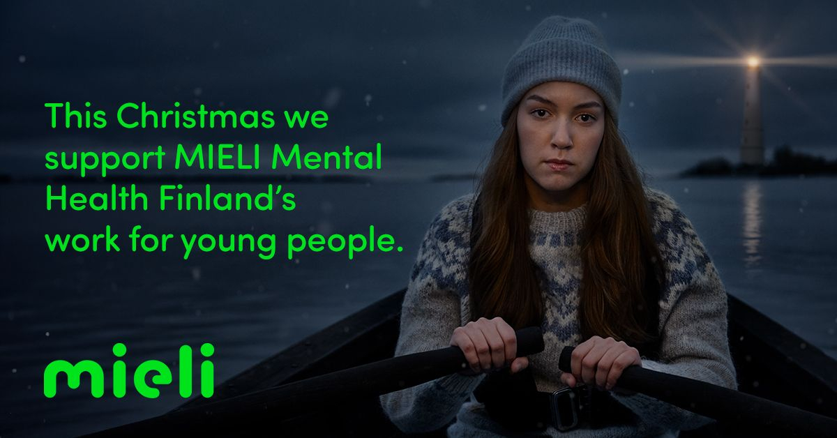 Christmas 2024, Stera supports MIELI